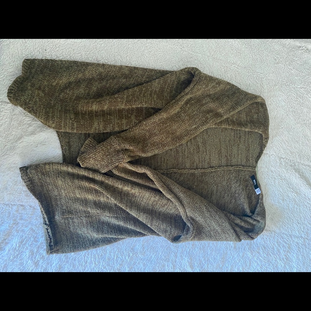 Green Brown Cardigan